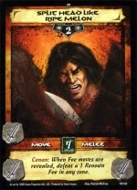Split Head Like Ripe Melon (R) Conan CCG