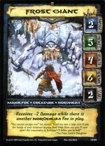 Frost Giant (R) Conan CCG
