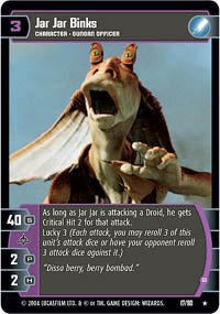 #17 Jar Jar Binks (B) (TPM rare)