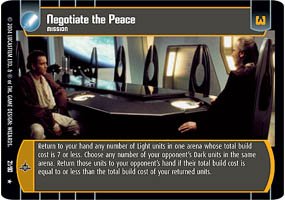 #21 Negotiate the Peace (TPM rare)