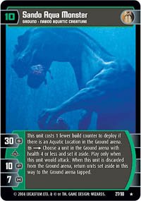 #27 Sando Aqua Monster (TPM rare)
