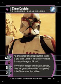 #5 Clone Captain (SR rare)