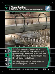 #6 Clone Facility (SR rare)