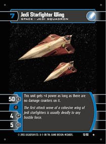 #15 Jedi Starfighter Wing (SR rare)