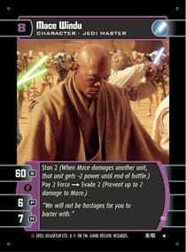 #18 Mace Windu (C) (SR rare)