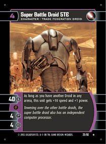 #25 Super Battle Droid 5TE (SR rare)