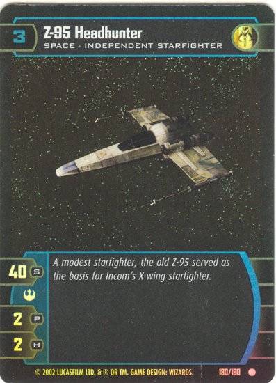 #180 Z-95 Headhunter FOIL ANH
