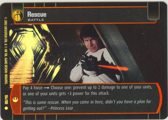 #154 Rescue FOIL ANH