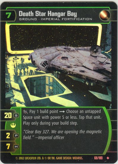 #68 Death Star Hangar Bay FOIL ANH