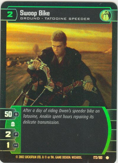 #173 Swoop Bike FOIL AOTC