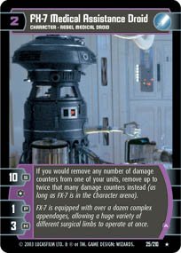 #25 FX-7 Medical Droid (A) (ESB rare) Star Wars TCG