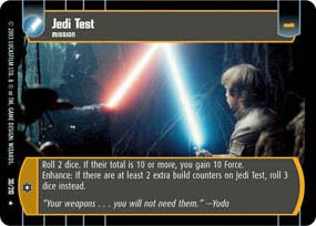#30 Jedi Test (ESB rare) Star Wars TCG