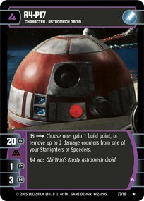 #27 R4-P17 (A) Star Wars TCG (ROTS rare)
