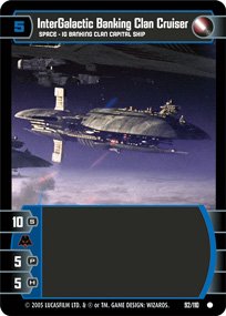 #92 InterGalactic Banking Clan Cruiser (ROTS common)