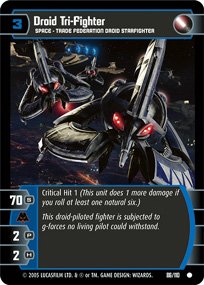#86 Droid Tri-Fighter (ROTS common)