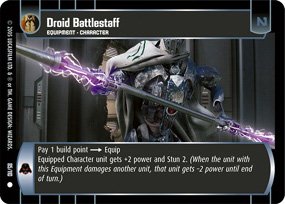#85 Droid Battlestaff (ROTS common)
