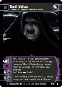 #81 Darth Sidious (E) (ROTS common)