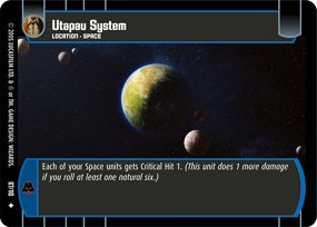 #67 Utapau System Star Wars TCG (ROTS uncommon)