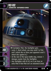 #62 R2-D2 (J) Star Wars TCG (ROTS uncommon)