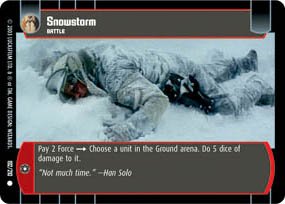 #192 Snowstorm TCG (ESB common)