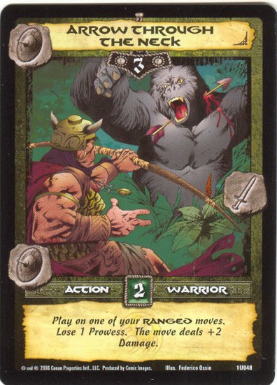 Arrow Through the Neck (U) Conan CCG