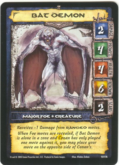 Bat Demon (U) Conan CCG