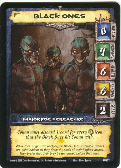 Black Ones (U) Conan CCG