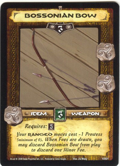 Bossonian Bow (U) Conan CCG