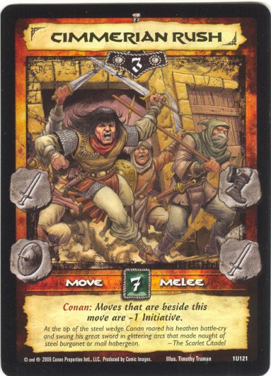Cimmerian Rush (U) Conan CCG