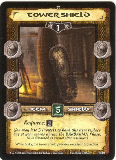 Tower Shield (U) Conan Collectible Card Game