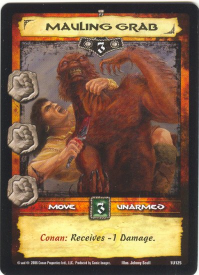 Mauling Grab (U) Conan CCG