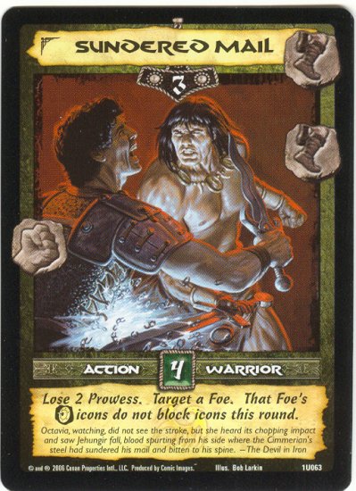 Sundered Mail (U) Conan CCG