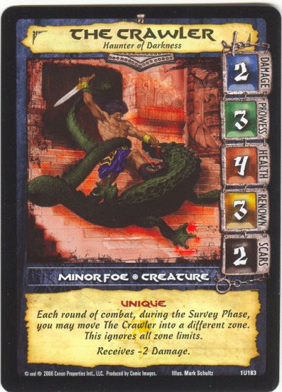 The Crawler (U) Conan Collectible Card Game