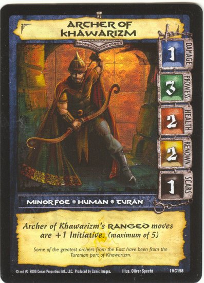 Archer of Khawarizm (VC) Conan CCG
