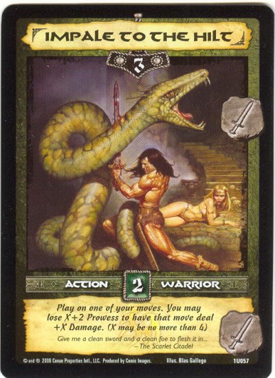 Impale to the Hilt (U) Conan CCG