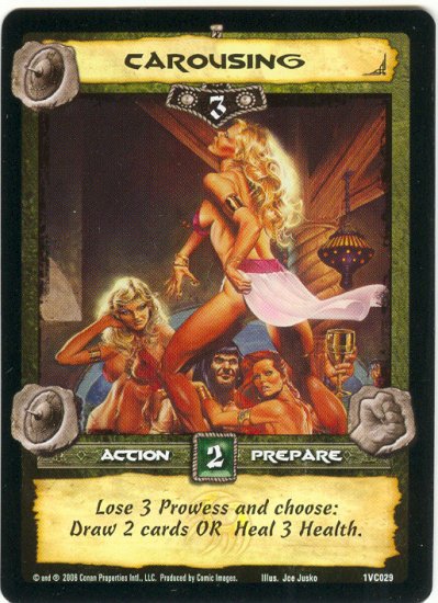 Carousing (VC) Conan CCG