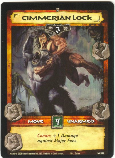 Cimmerian Lock (VC) Conan CCG