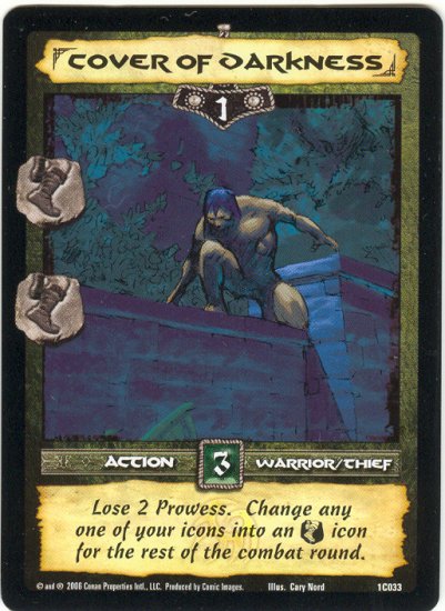 Cover of Darkness (C) Conan CCG