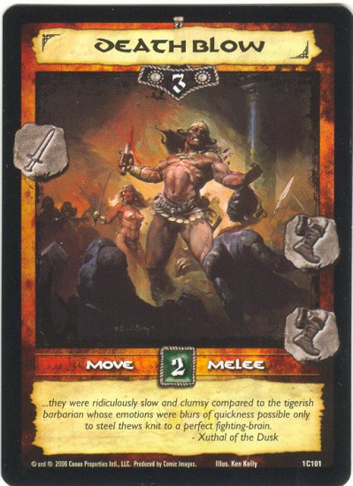 Death Blow (C) Conan CCG