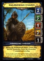 Zamboulan Guard (VC) Conan Collectible Card Game