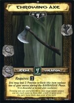 Throwing Axe (C) Conan Collectible Card Game