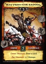 Slay From the Saddle (C) Conan CCG