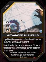 Advanced Planning BSG-010 (U) Battlestar Galactica CCG