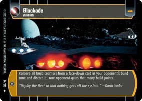 #84 Blockade (ESB uncommon) Star Wars TCG