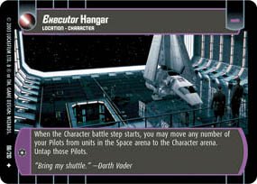 #98 Executor Hangar (ESB uncommon) Star Wars TCG