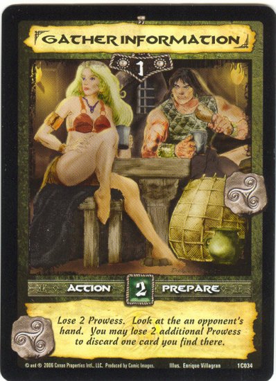 Gather Information (C) Conan CCG