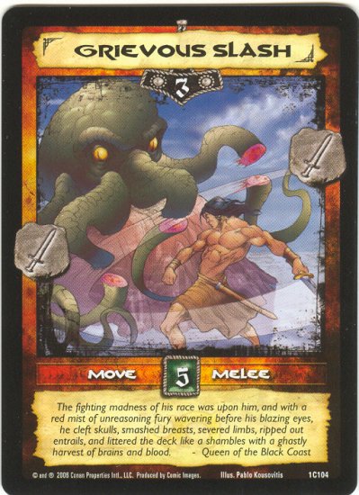 Grievious Slash (C) Conan CCG