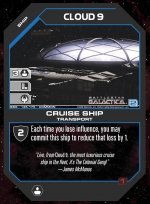 Cloud 9, Cruise Ship BSG-145 (C) Battlestar Galactica CCG