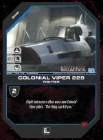 Colonial Viper 229 BSG-148 (C) Battlestar Galactica CCG