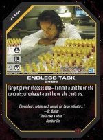 Endless Task BSG-025 (C) Battlestar Galactica CCG
